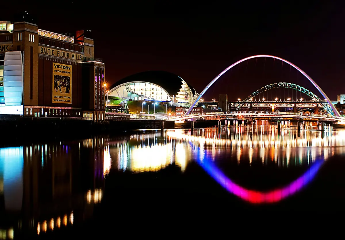 Newcastle city view